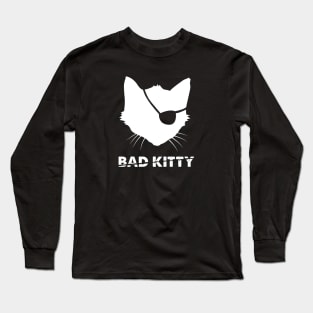 Bad Kitty Silhouette Long Sleeve T-Shirt